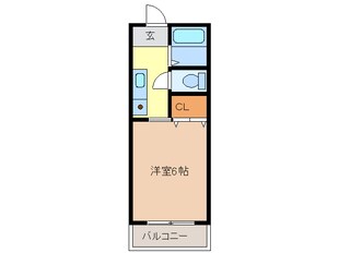 甚目寺駅 徒歩6分 2階の物件間取画像